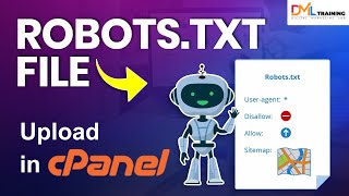 How to Create Robots txt File  Custom StepbyStep Guide  How to Upload Robotstxt File on Cpanel [upl. by Panther]