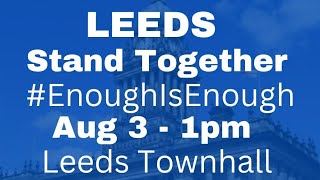 Leeds Protest EnoughisEnough [upl. by Sholom]