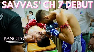 Savvas Michaels Channel 7 Debut  Bangtao Muay Thai [upl. by Yelena]