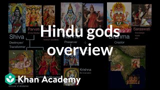 Hindu gods overview  World History  Khan Academy [upl. by Schertz706]