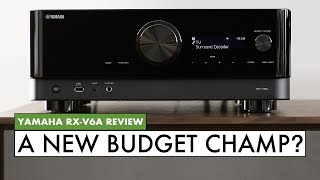 The YAMAHA Home Theater Receiver to Buy Yamaha RXV6A Receiver Review [upl. by Orimisac]