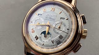 Zenith El Primero Chronomaster T Grande Date Watch 0302404039  SwissWatchExpo [upl. by Lyrem]