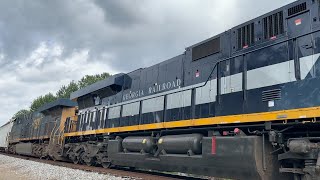 Test CSX New Georgia Railroad Train Passed [upl. by Jazmin]