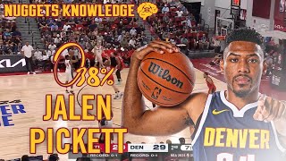 Jalen Plays BULLY Ball 💪  Nuggets Knowledge [upl. by Aneryc508]