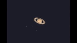 Saturn through my Telescope [upl. by Kissie359]