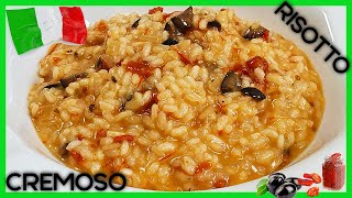 Risotto de Tomates Secos 🍅 y Aceitunas Negras ✅ [upl. by Omari]