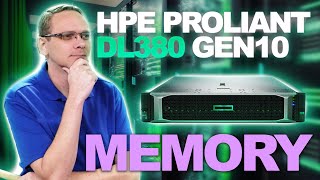 HPE ProLiant DL380 Gen10  Server Memory Overview amp Upgrade  How to Install  DDR4 RAMM DIMMs [upl. by Imar988]