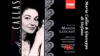 Manon Lescaut Giacomo Puccini Callas amp di Stefano [upl. by Onimod]