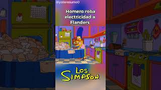 Homero roba electricidad a Flanders lossimpson [upl. by Thekla81]