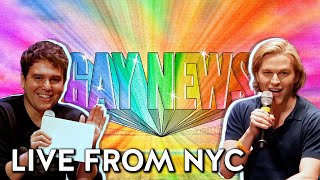 Jon Lovett and Ronan Farrow Deliver Gay News  Lovett or Leave It Podcast [upl. by Notnil]