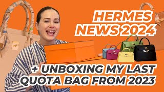 Hermes Price Increase 2024 amp Quota System Update  New Quota Bag Unboxing  Tania Antonenkova [upl. by Balcke]