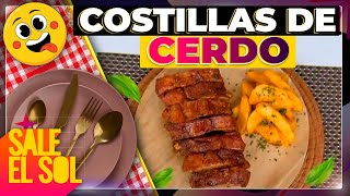 Prepara unas ricias costillas de cerdo con la chef Ingrid Ramos  Sale el Sol [upl. by Mukerji]