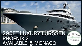 Inside Lürssen PHOENIX 2 90Meter Art Deco  €125M  Best Yacht in the World Dilbar or Phoenix [upl. by Nwahsal776]