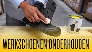 Zo onderhoud je jouw leren Grisport werkschoenen [upl. by Parris]