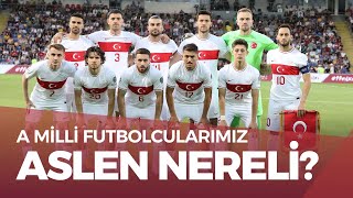 A Milli Futbolcularımız Aslen Nereli [upl. by Rakel992]