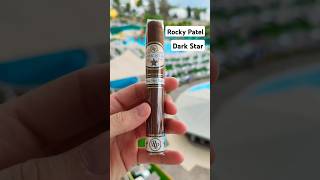 🔥💨Lighting up a ROCKY PATEL Dark Star🌤️cigar cigars cigarlife asmr lighter shorts viral [upl. by Leviram]