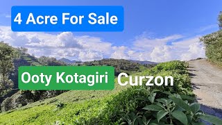 Land For Sale Ooty Kotagiri Curzon 4 Acre Whatsapp 9388890009 [upl. by Iy]