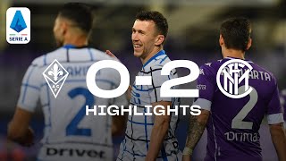 FIORENTINA 02 INTER  HIGHLIGHTS  SERIE A 2021  Barella  Perisic a comfortable victory ✌🏻⚫🔵 [upl. by Naot]