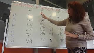 CORSO DI LINGUA ITALIANA Italian lesson free Lezione 4 LE SILLABE parte1 susyschannel5593 [upl. by Cave]