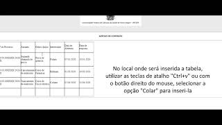 Tutorial SEI UFCSPA  Inserindo e editando tabelas [upl. by Schrader]