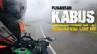 PENANGAN KABUS LALUAN BANJARAN TITIWANGSA  MERDEKA RIDE 1200 KM  EP 1 [upl. by Chester277]