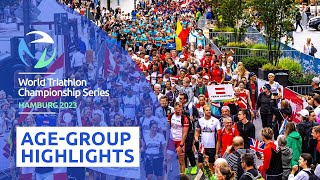 World Triathlon Sprint and Mixed Relay Championships AgeGroup Highlights [upl. by Adnilg]