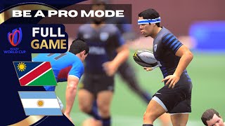 Namibia v Argentina Rugby World Cup 2023 Game 4  Rugby Challenge 4 [upl. by Haelak64]