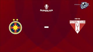 FCSB Vs UTA Arad Etapa 8 SuperLiga 20242025 live [upl. by Yelsna991]