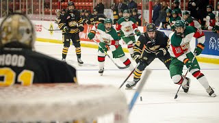 Highlights from Brandon Wheat Kings vs Kensington Wild at the 2024 TELUS Cup [upl. by Ettenrahs]