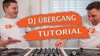 🎧DJ Übergang mix Tutorial für Beginner DEUTSCH [upl. by Edette]