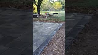 blue60 shale grey color from Techobloc hardscape construction ladrillos patio pavers [upl. by Akemot33]