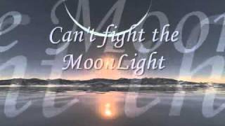 Cant Fight The MoonLight by Leann Rimes  With Lyrics [upl. by Llehsad]