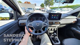 Dacia Sandero Stepway Automatic 2022 Test Drive POV [upl. by Primalia]