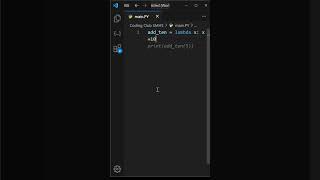 How to Use Lambda in Python on YouTube Short [upl. by Dorian]