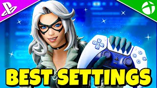 NEW BEST Controller SETTINGS  Sensitivity in Chapter 5 Fortnite Tutorial [upl. by Gaulin]