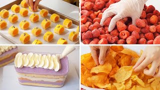 ASMR Yummy Food Cooking Compilation 1 Easy Creative Recipe  Cake Story Tiktok ASMR Cooking [upl. by Aranaj783]