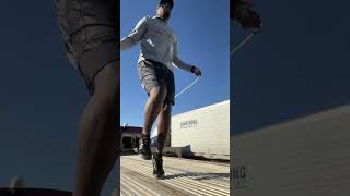 Truck stop workouts truckers get you a jump rope [upl. by Anitsihc]