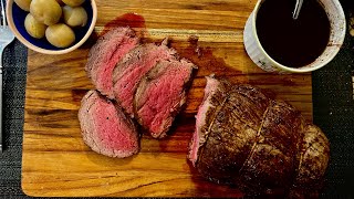 French Style Beef Tenderloin Chateaubriand with Wine Sauce [upl. by Gabrielson553]