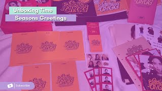 Unboxing Seasons Greetings SNSD GirlsGeneration [upl. by Anecuza961]