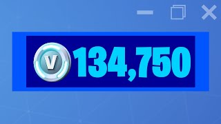 I Spent 86700 VBucks in Fortnite Spending Spree 34 [upl. by Sioux756]