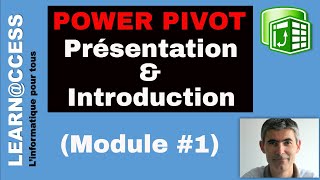 Power Pivot  Introduction et Présentation Module N°1 [upl. by Suilenroc]