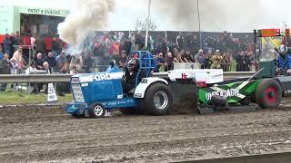 Tractorpulling Cadzand 2023 Compact Diesels [upl. by Joella]