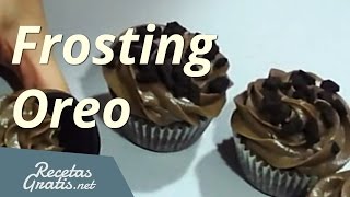 Hacer Frosting de Oreo [upl. by Farr]