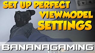 CSGO  NOOB TO PRO  VIEWMODEL SETTINGS amp DOMINANT EYE [upl. by Pineda570]