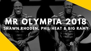 MR OLYMPIA 2018  Vücut Geliştirme Sporun Yeni Kralı Shawn Rhoden  Phil Heath ve Big Ramy [upl. by Saerdna]