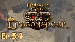 Baldurs Gate Siege of Dragonspear Ep 34  The Coalition Camp  Lets Play Gameplay [upl. by Euk]