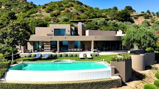 Contemporary Ocean View Estate 1130 East Mountain Drive Montecito CA [upl. by Meekah314]