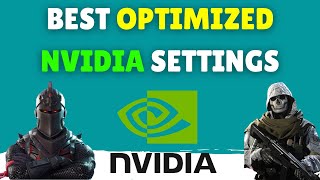 Best Nvidia Control Panel Settings For Optimal Performance  Comprehensive GUIDE 2021 [upl. by Oriaj201]