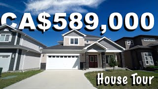 Sold Winnipeg Canada home tour 2324 sqft detached House Bridgewater Lakes Winnipeg Manitoba [upl. by Orr]