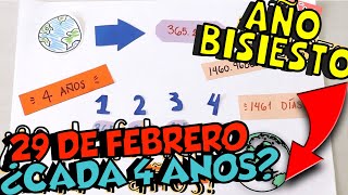 EXPLICACIÓN DEL AÑO BISIESTO ¿CADA 4 AÑOS  Nayeli [upl. by Harlan]